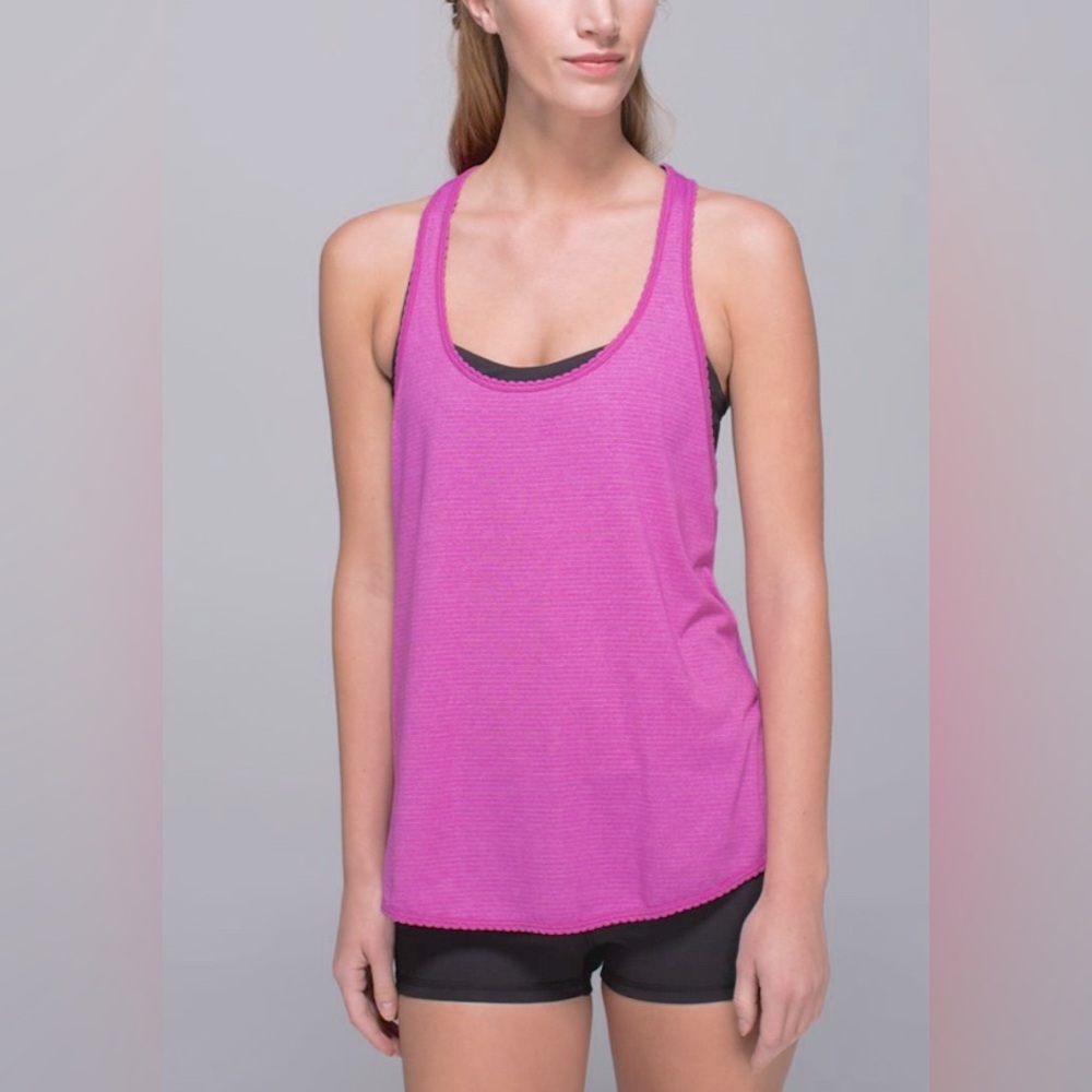 Lululemon 105 F Singlet
Heathered Ultra Violet